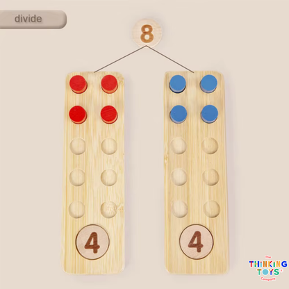 Wooden Mathematical Calculation