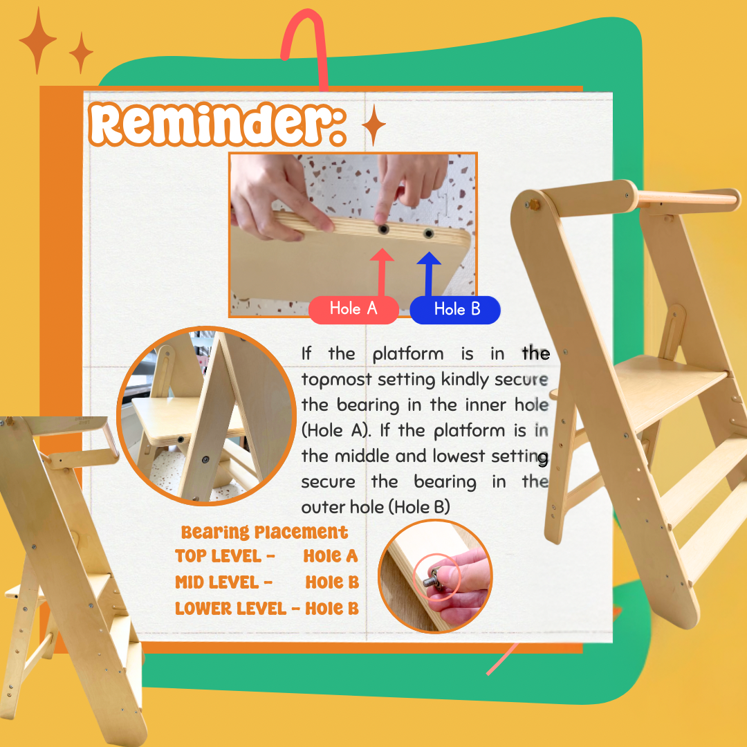 GROW-WITH-U Foldable Learning Tower