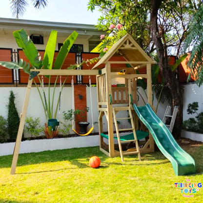 Wooden Forest Climber Playground