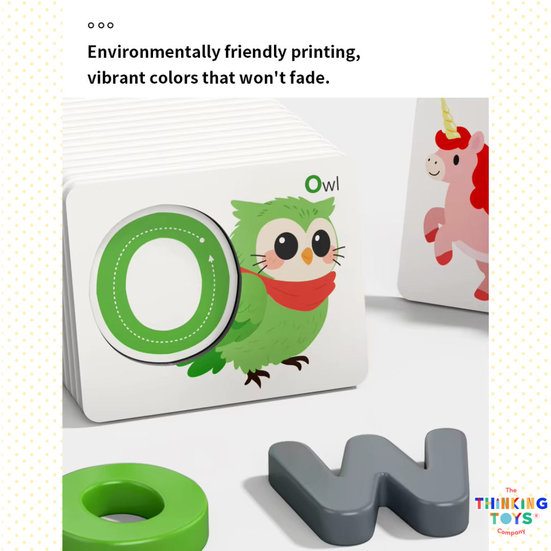 Alphabet & Animal Matching Board