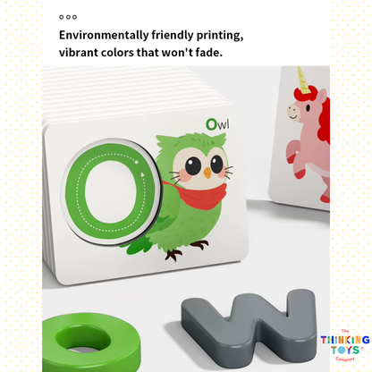 Alphabet & Animal Matching Board