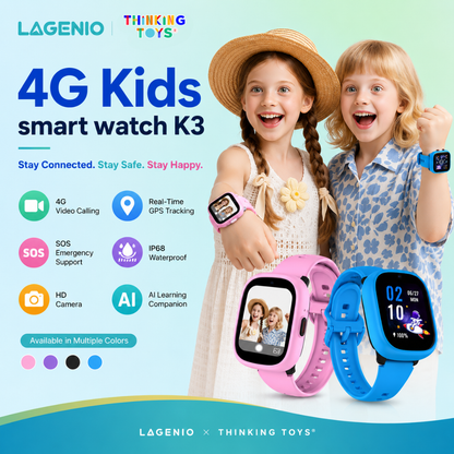LAGENIO 4G Kids Smart Watch K3