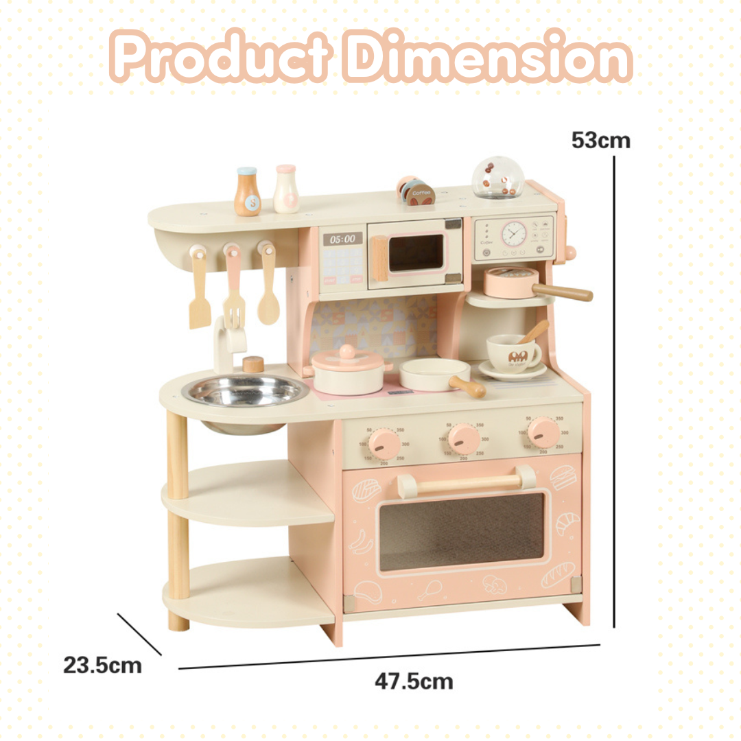 PLAYSHOP Ellie Baby Pink Kitchen