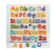 Wooden Alphabet ABC Puzzle Board