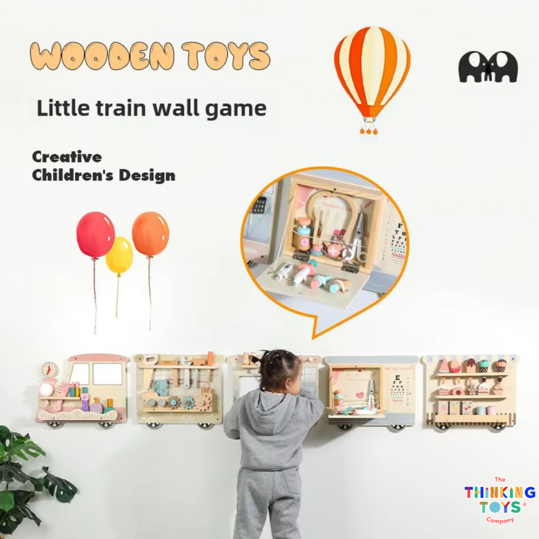 5 in 1 Explorer Wall Train