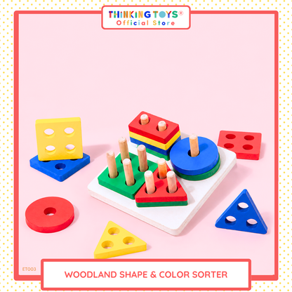 Woodland Shape and Color Sorter
