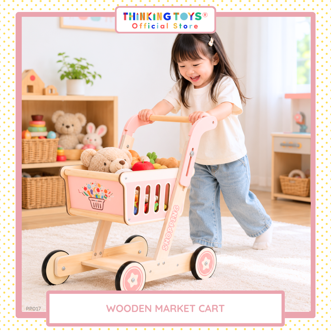 Wooden Market Cart