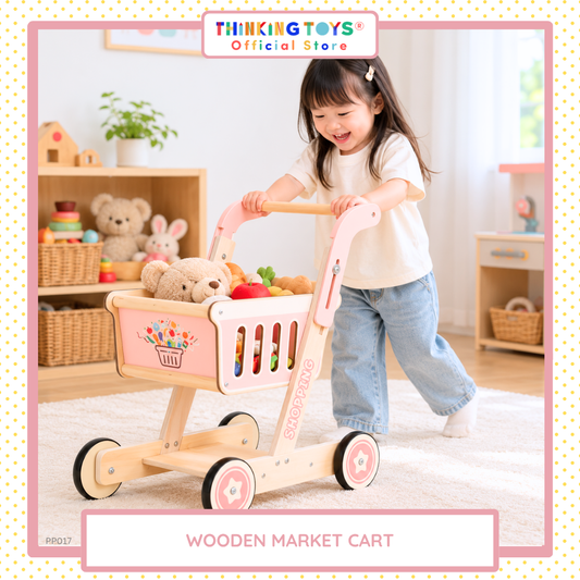 Wooden Market Cart