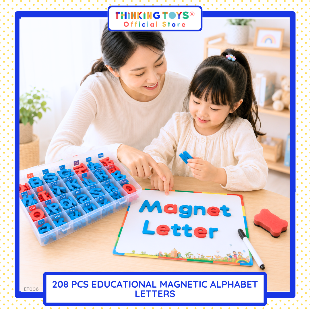 200 PCS Educational Magnetic Alphabet Letters