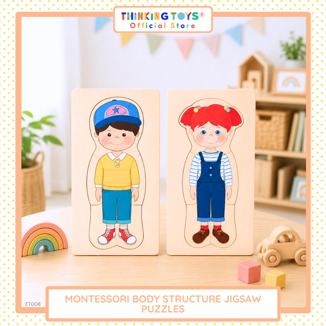 Montessory Body Structure Jigsaw Puzzle