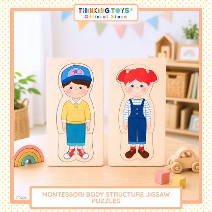 Montessory Body Structure Jigsaw Puzzle