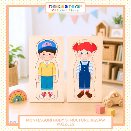 Montessory Body Structure Jigsaw Puzzle