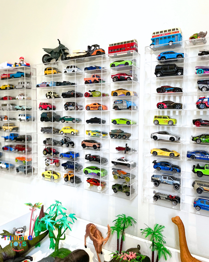 TOMICA & HOT WHEELS 40-Slot Toy Car Organizer