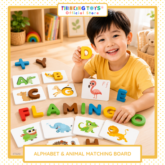 Alphabet & animal Matching Board