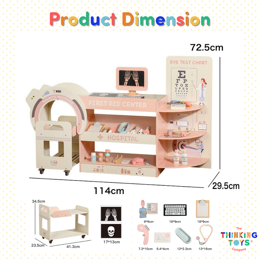 Mini Medic Pretend Play Center