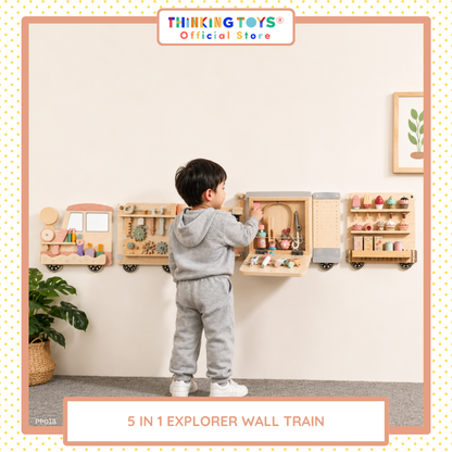 5 in 1 Explorer Wall Train