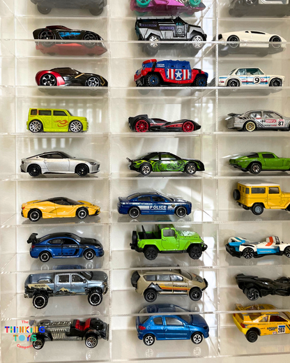 TOMICA & HOT WHEELS 40-Slot Toy Car Organizer