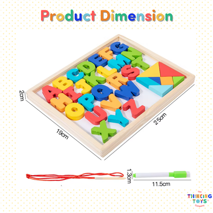 3 IN 1 Magnetic Drawing Board