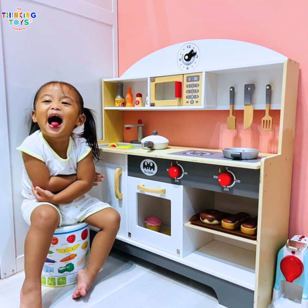 PLAYSHOP Wooden Japanese Kitchen Playset
