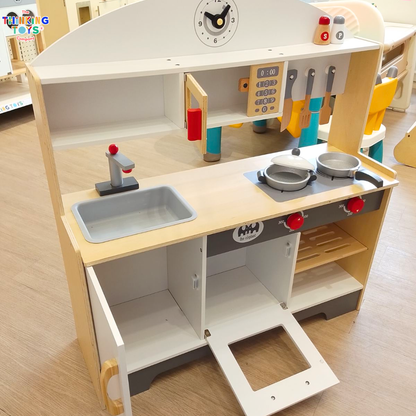 PLAYSHOP Wooden Japanese Kitchen Playset