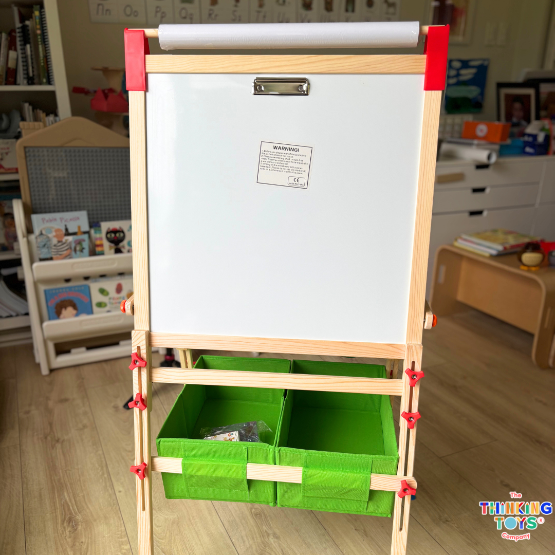 3-in-1 Easel Chalkboard Whiteboard