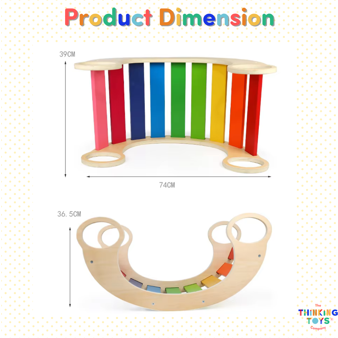 Arlo Wooden Multi-Activity Play Arch