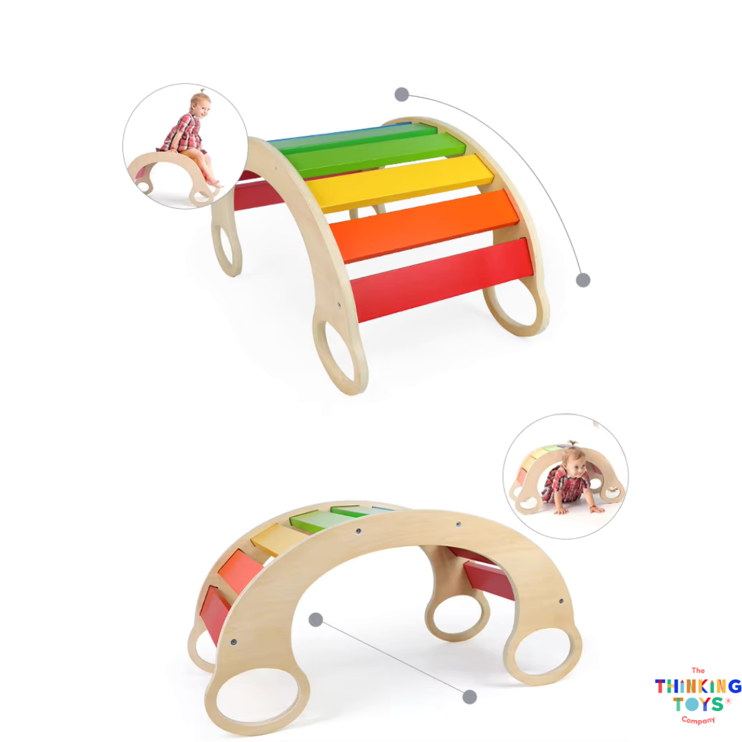Arlo Wooden Multi-Activity Play Arch