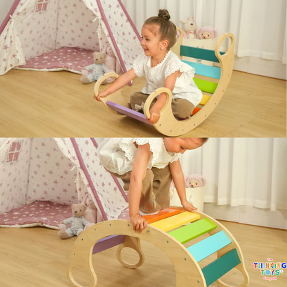 Arlo Wooden Multi-Activity Play Arch