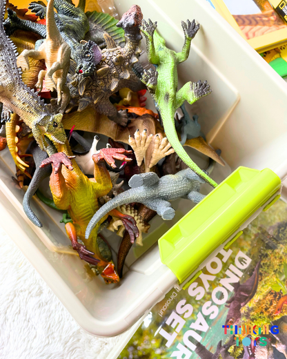 MIDEER Realistic Dinosaur Toy Set