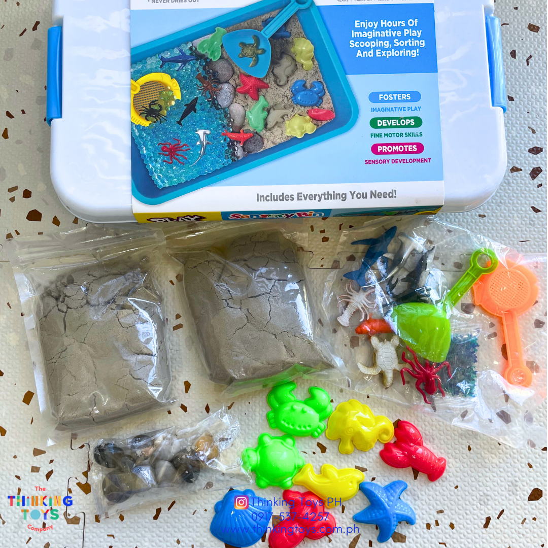 Marine Life Kinetic Sand Box