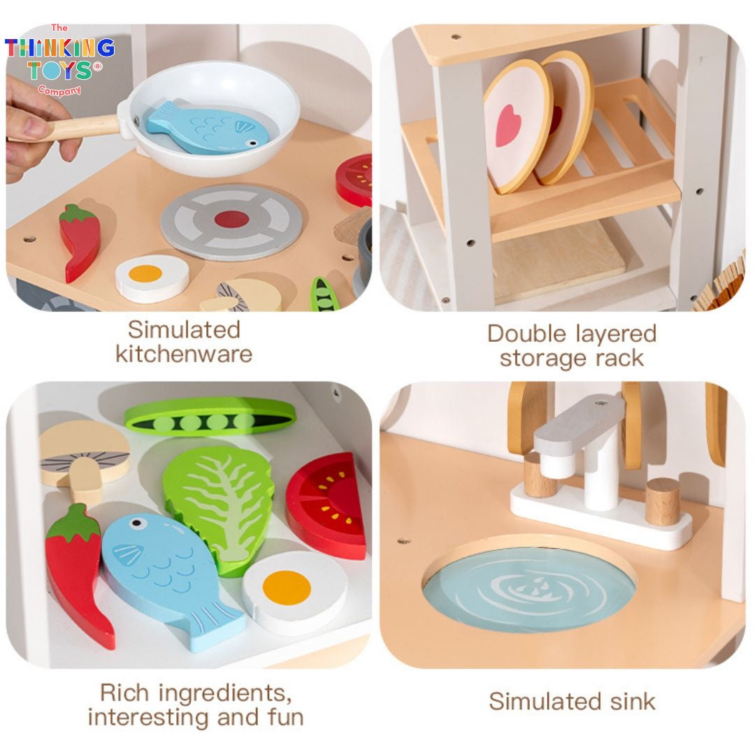 Heart Mini Kitchen Playset