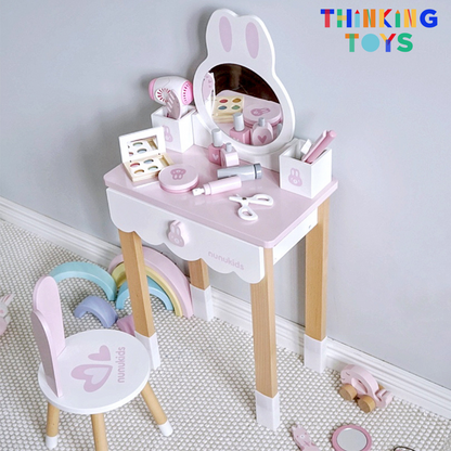 KELSY Pink Bunny Vanity Dresser