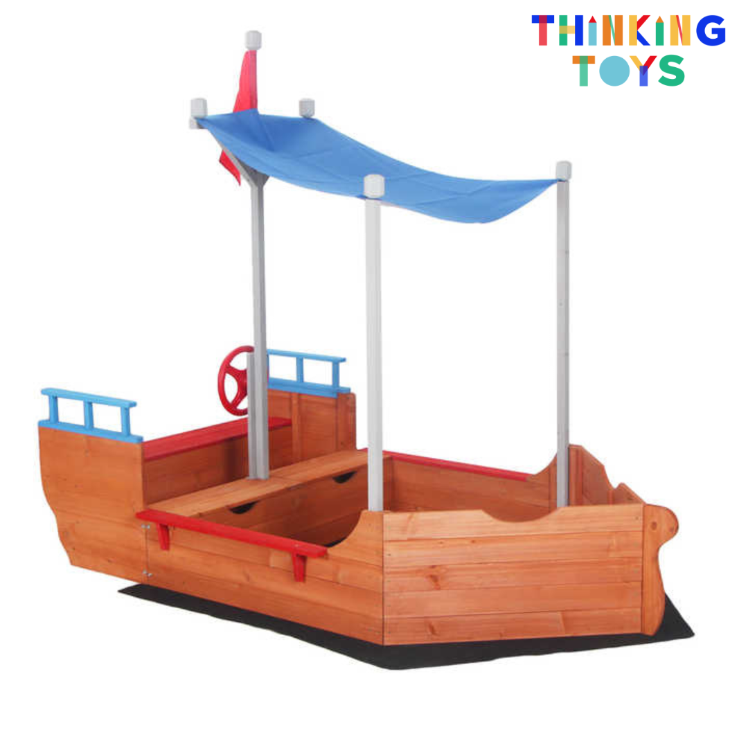 HAPPYFEET Sailboat Sandpit