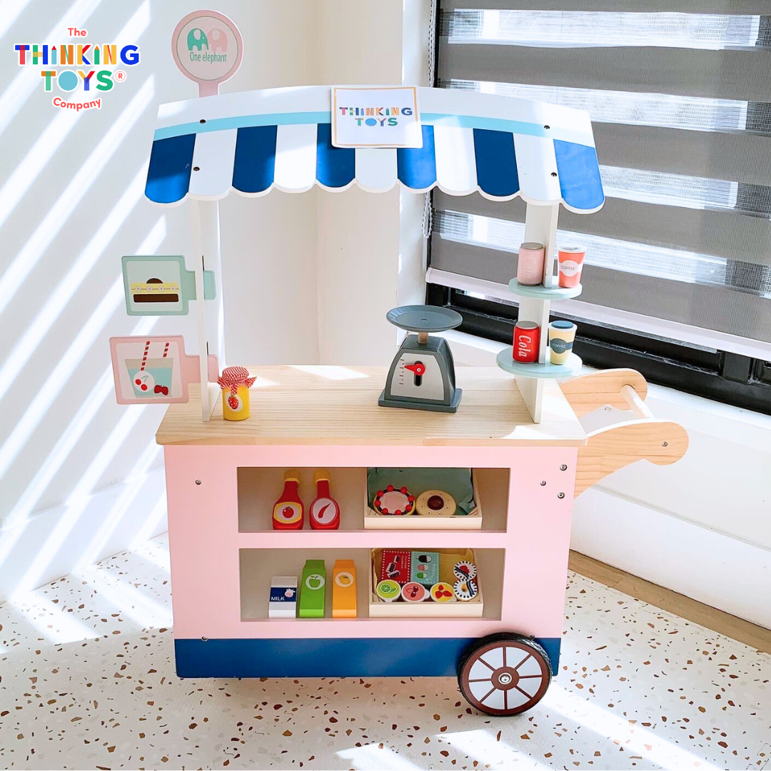 PLAYSHOP Wooden Convenience Store Playset