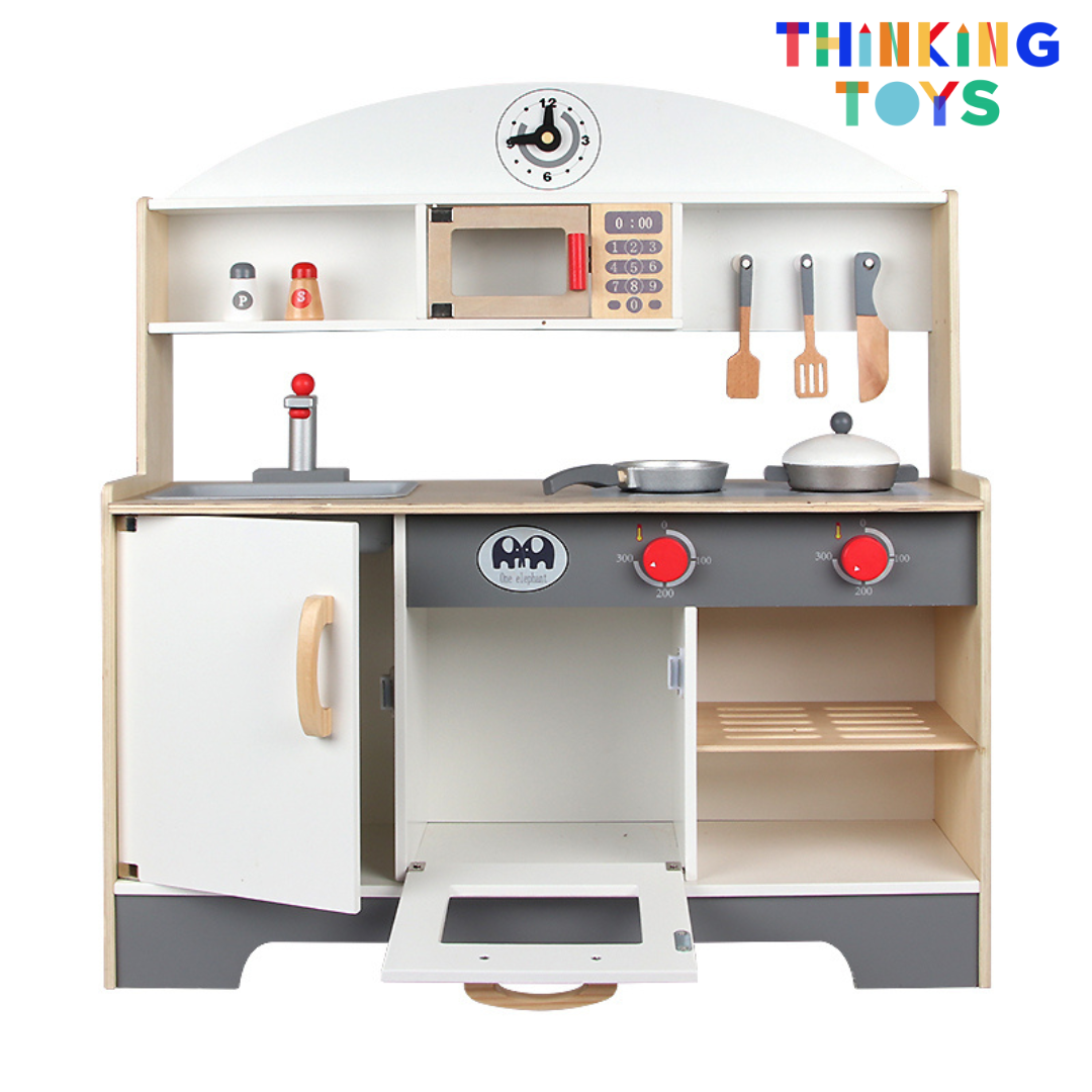 PLAYSHOP Wooden Japanese Kitchen Playset