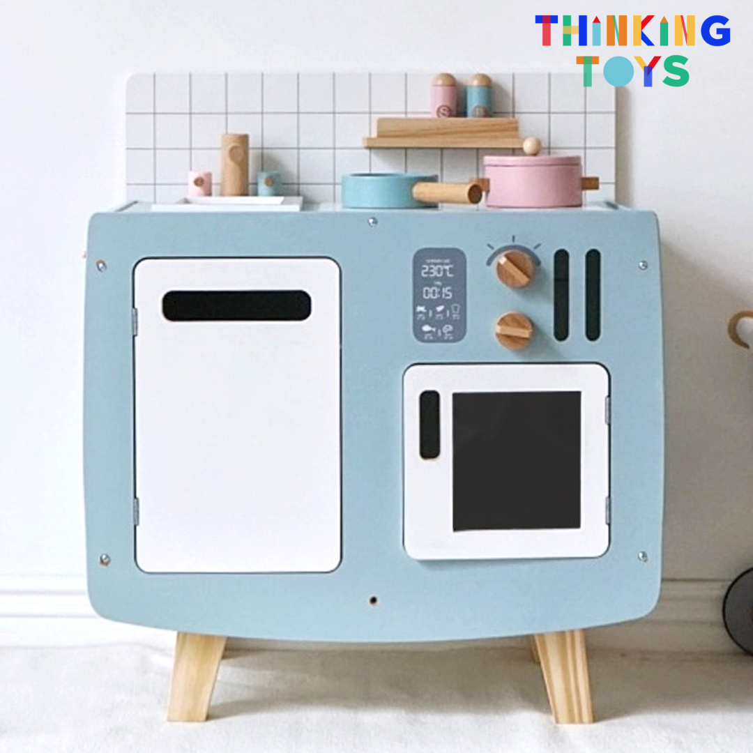 PLAYSHOP Wooden Retro Vintage Style Kitchen