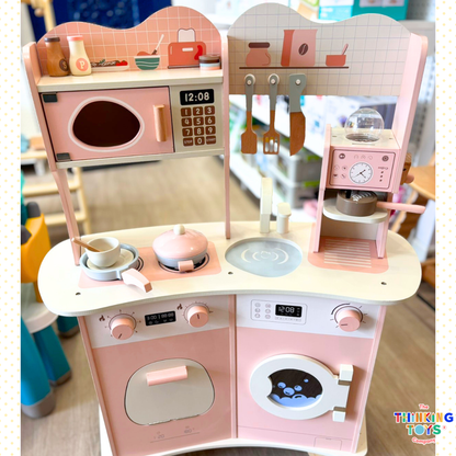 PLAYSHOP Cassey Corner Kitchen with Laundry