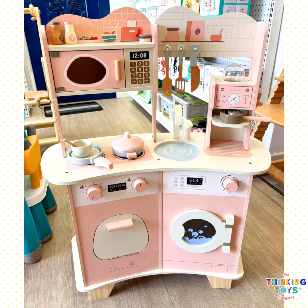 PLAYSHOP Cassey Corner Kitchen with Laundry