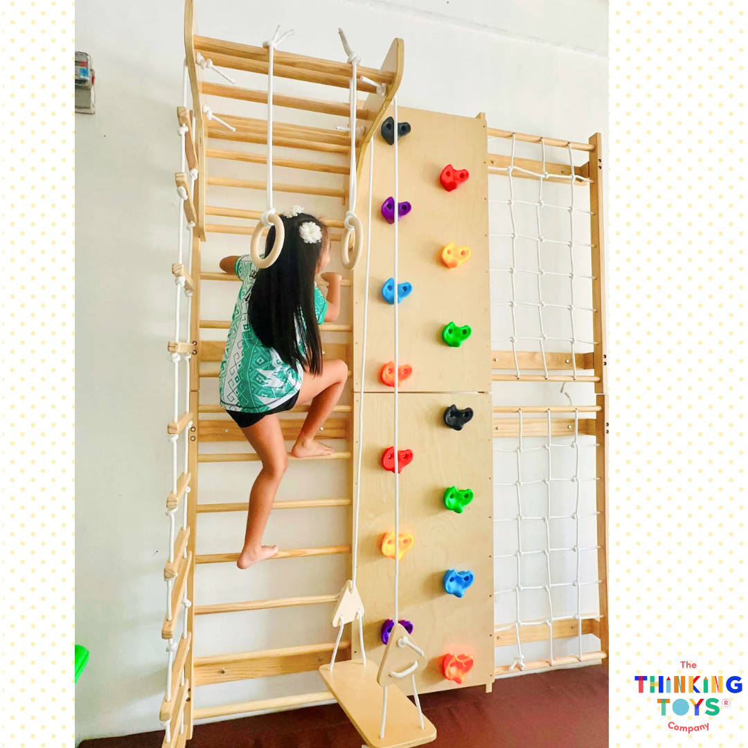 Swedish Ladder Climbing Frame Wall Gym