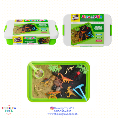 Dino Play Kinetic Sand Box