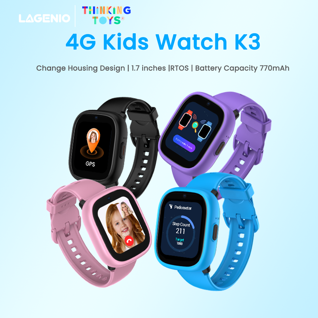 LAGENIO 4G Kids Smart Watch K3