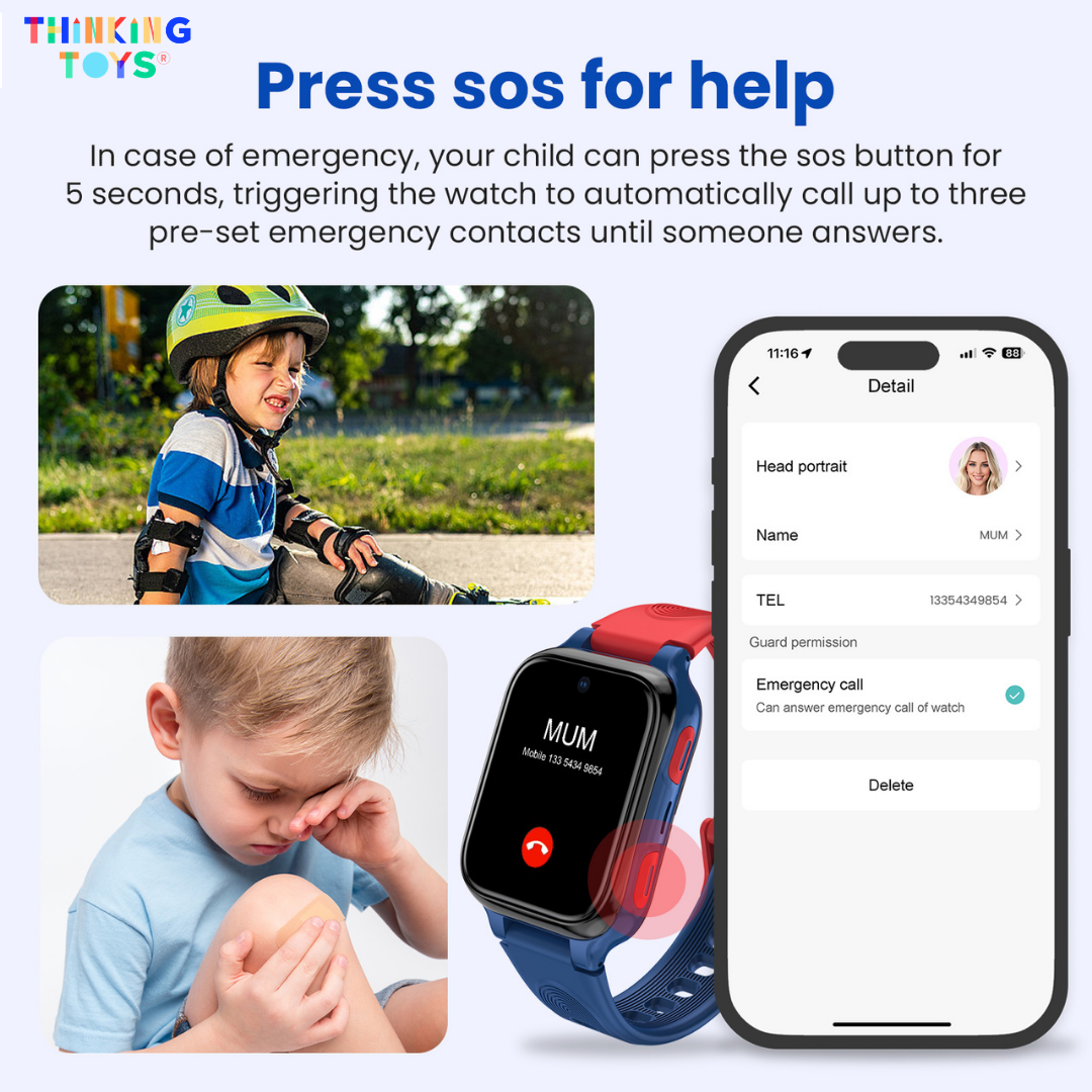 LAGENIO Kids Smart Watch K9