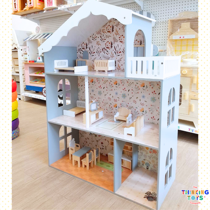 Sofia 3-Storey Wooden Dollhouse