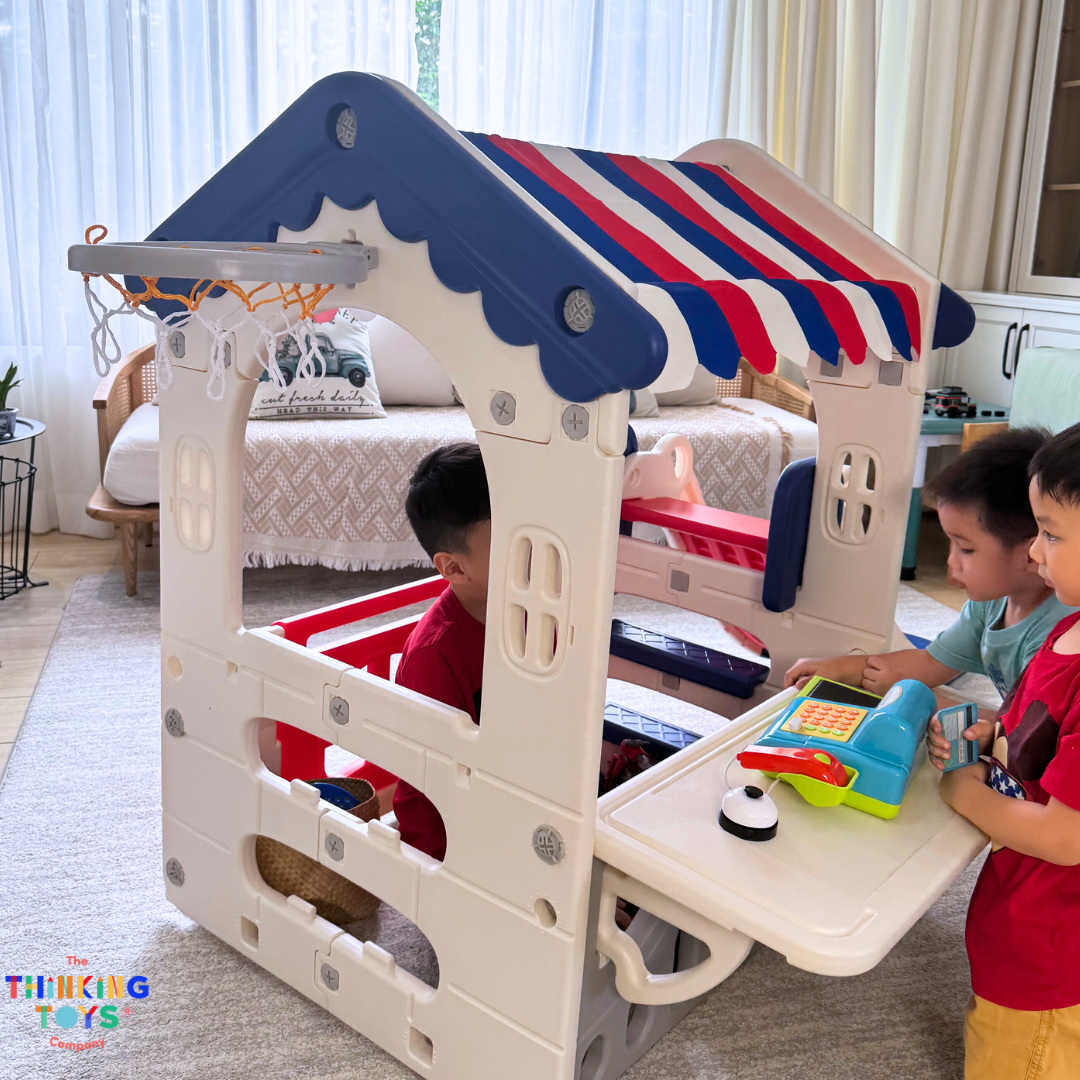 KUMI Indoor Playhouse with Slide