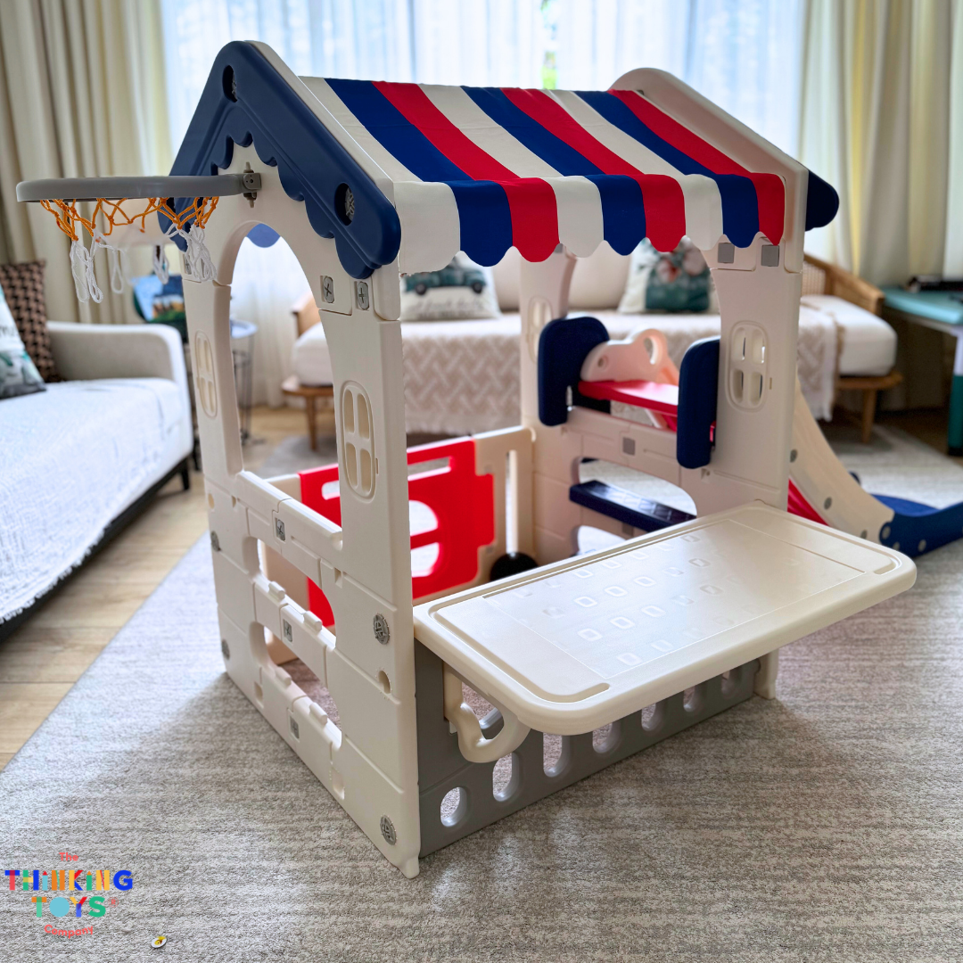 KUMI Indoor Playhouse with Slide