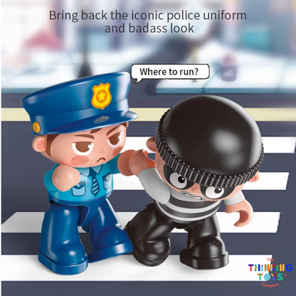 CREATIVE BUILDING BLOCKS Police Station 175 PCS