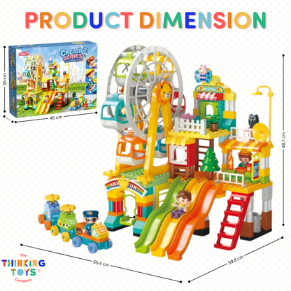 CREATIVE BUILDING BLOCKS Ferris Wheel Park 235 PCS