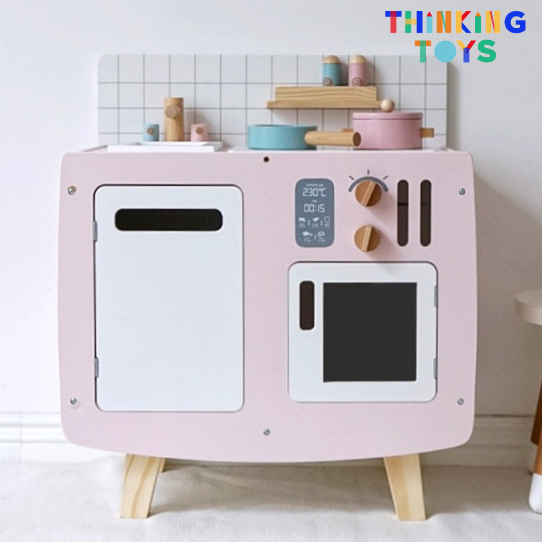 PLAYSHOP Wooden Retro Vintage Style Kitchen