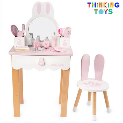 KELSY Pink Bunny Vanity Dresser