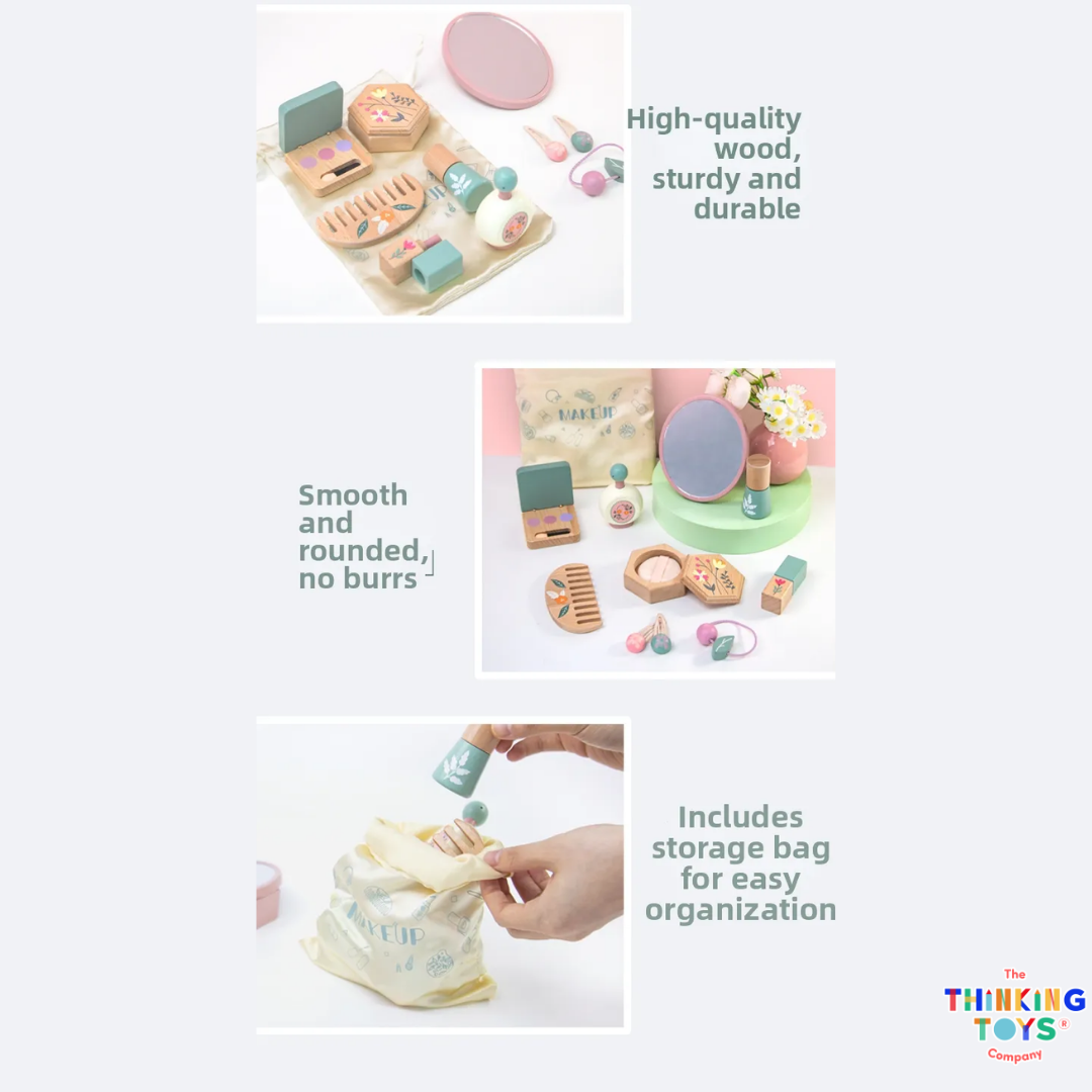 Bree Wooden Make Up Kit